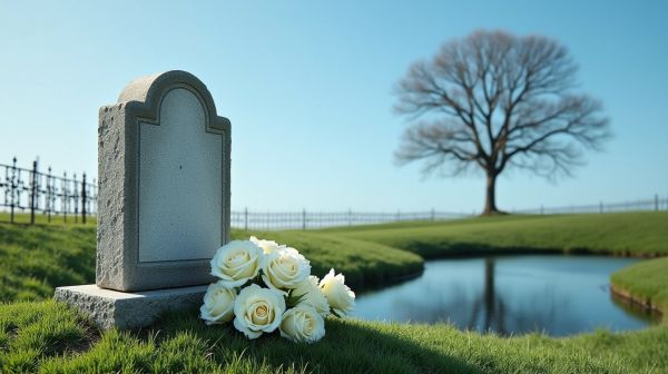 Créez une plaque funéraire personnalisée pour un hommage mémorable