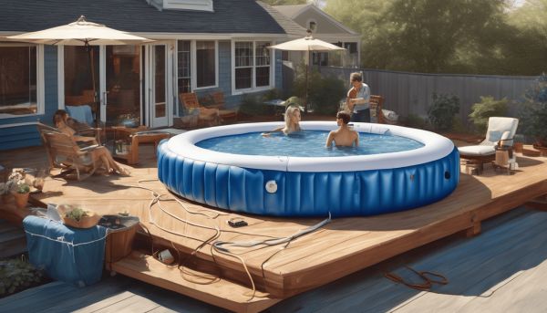 Gonflage facile et rapide du spa Intex pour une installation réussie