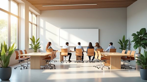 Optimiser l'acoustique de bureau pour un environnement de travail serein