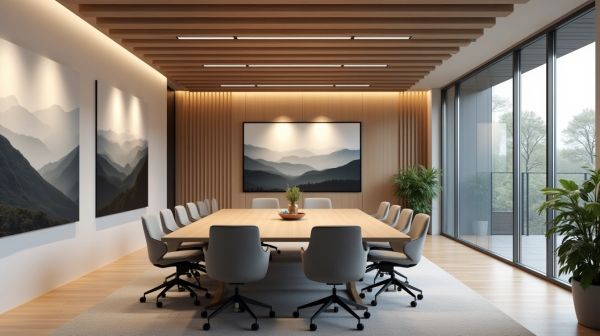 Optimiser l'acoustique de bureau pour un environnement de travail serein
